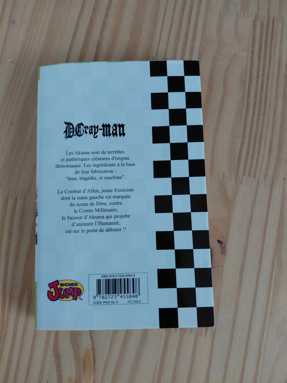 Manga D.Gray-man vol 1 2