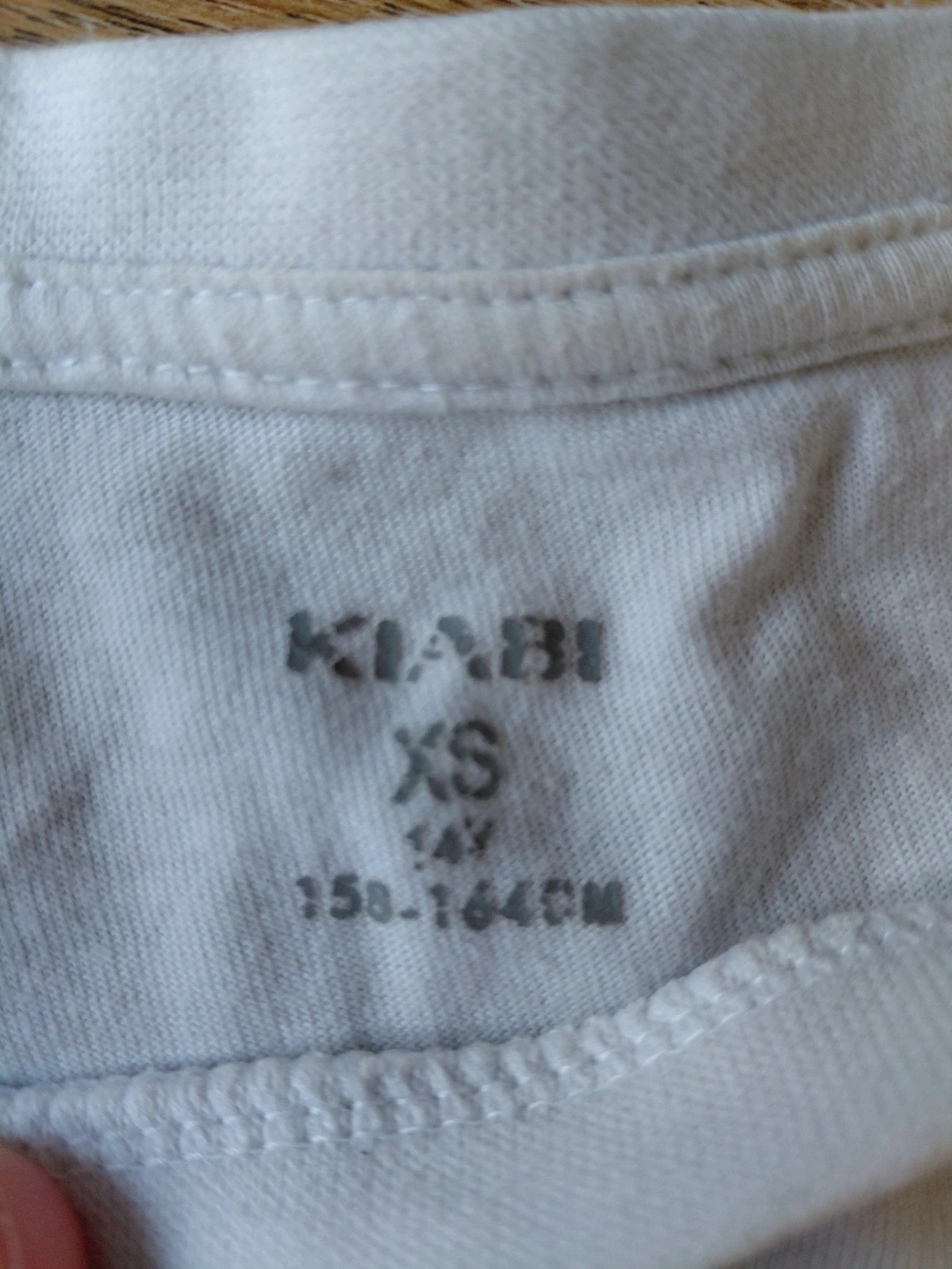 T shirt blanc Kiabi XS – Kiabi – taille XS 2