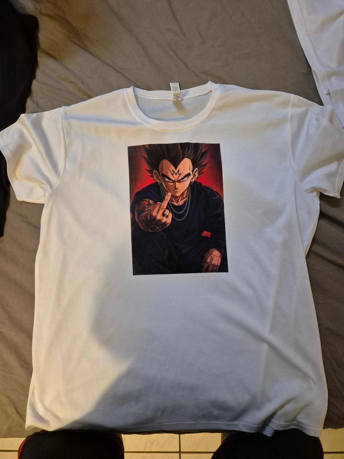 T-shirt Vegeta Majin Badass – Dragon Ball – taille XXXL 2