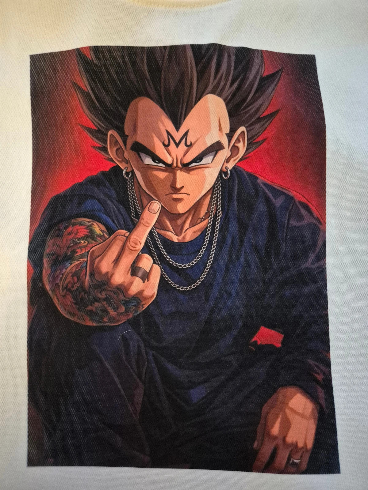 T-shirt Vegeta Majin Badass