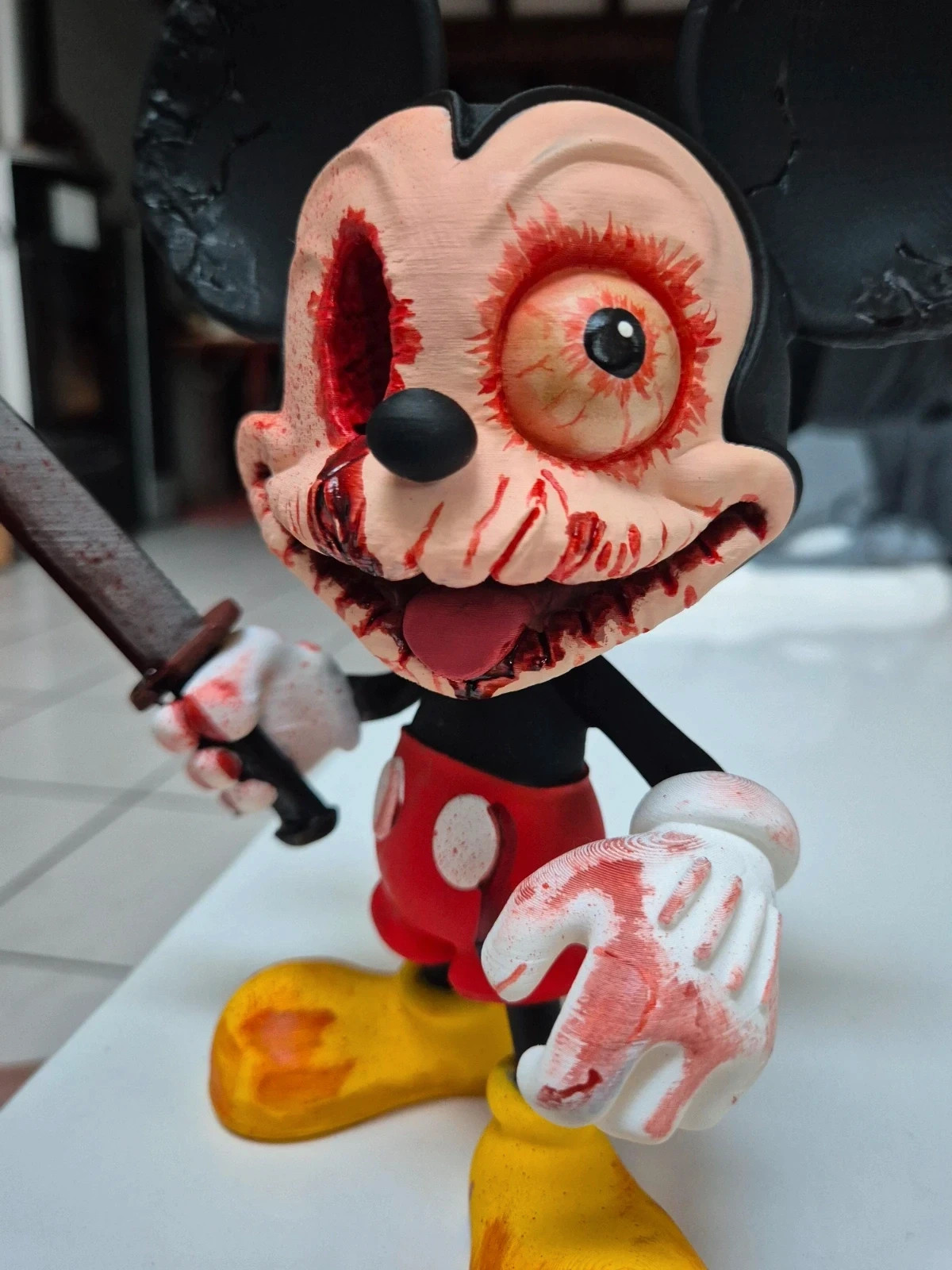 Mickey zombie – taille Taille unique 2