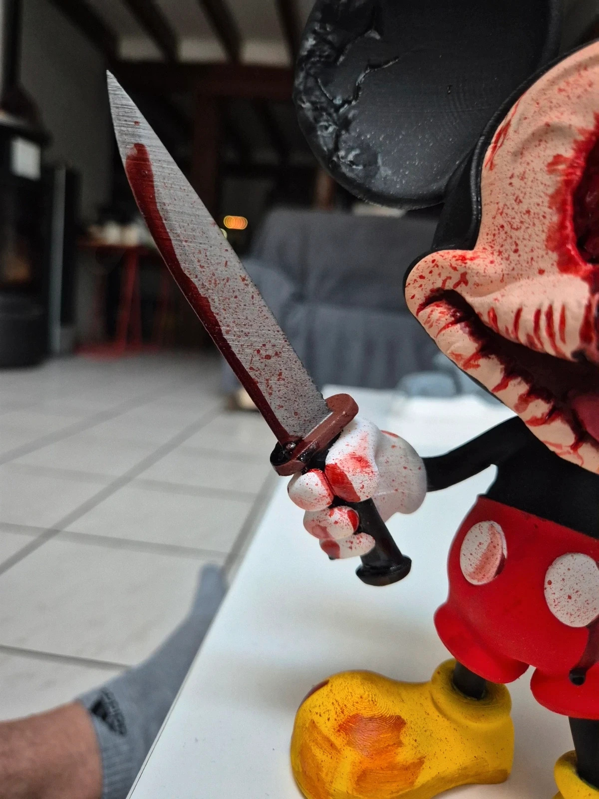 Mickey zombie – taille Taille unique 4
