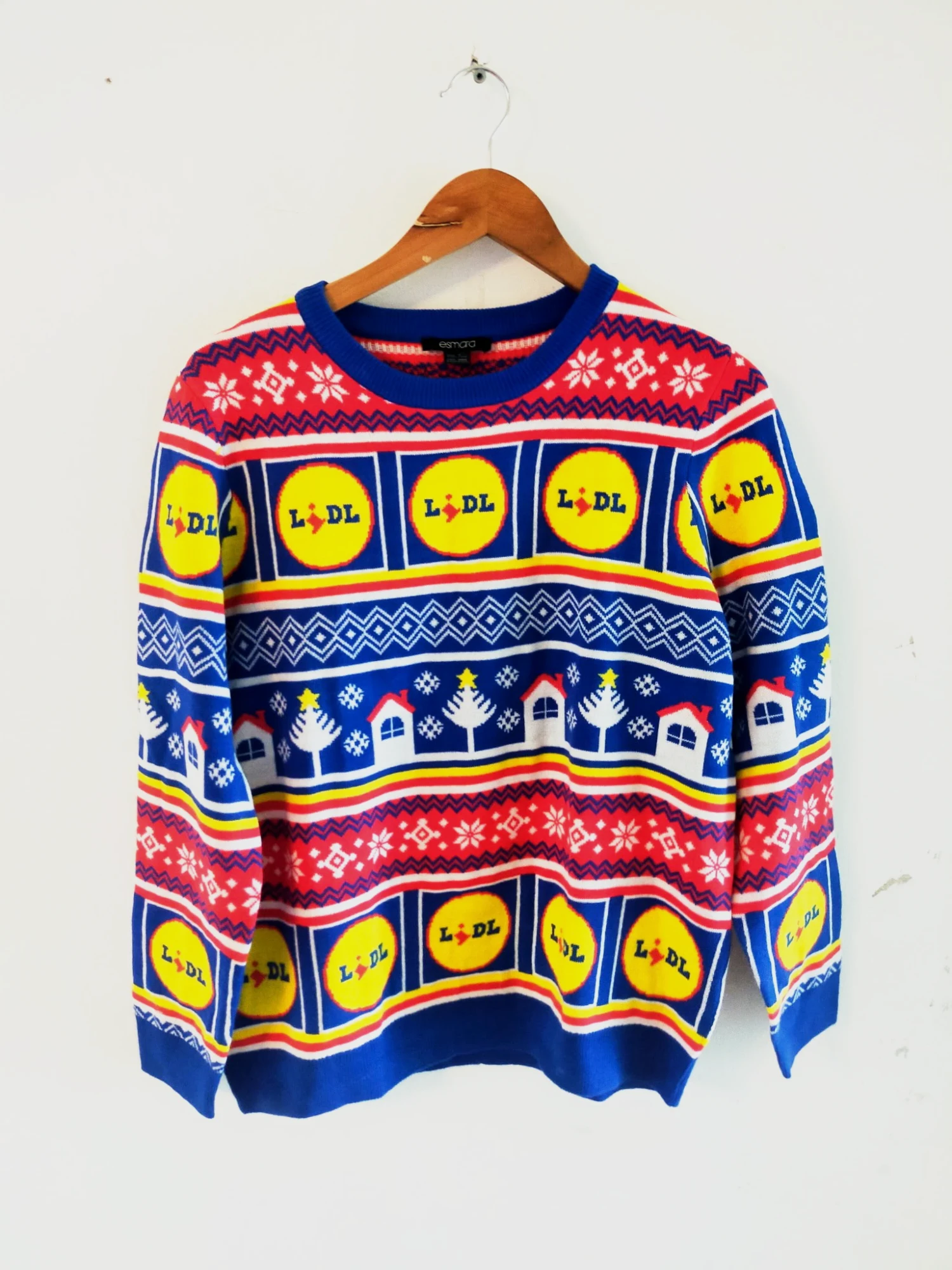 Pull de Noël rétro vintage Lidl taille L (42/44)