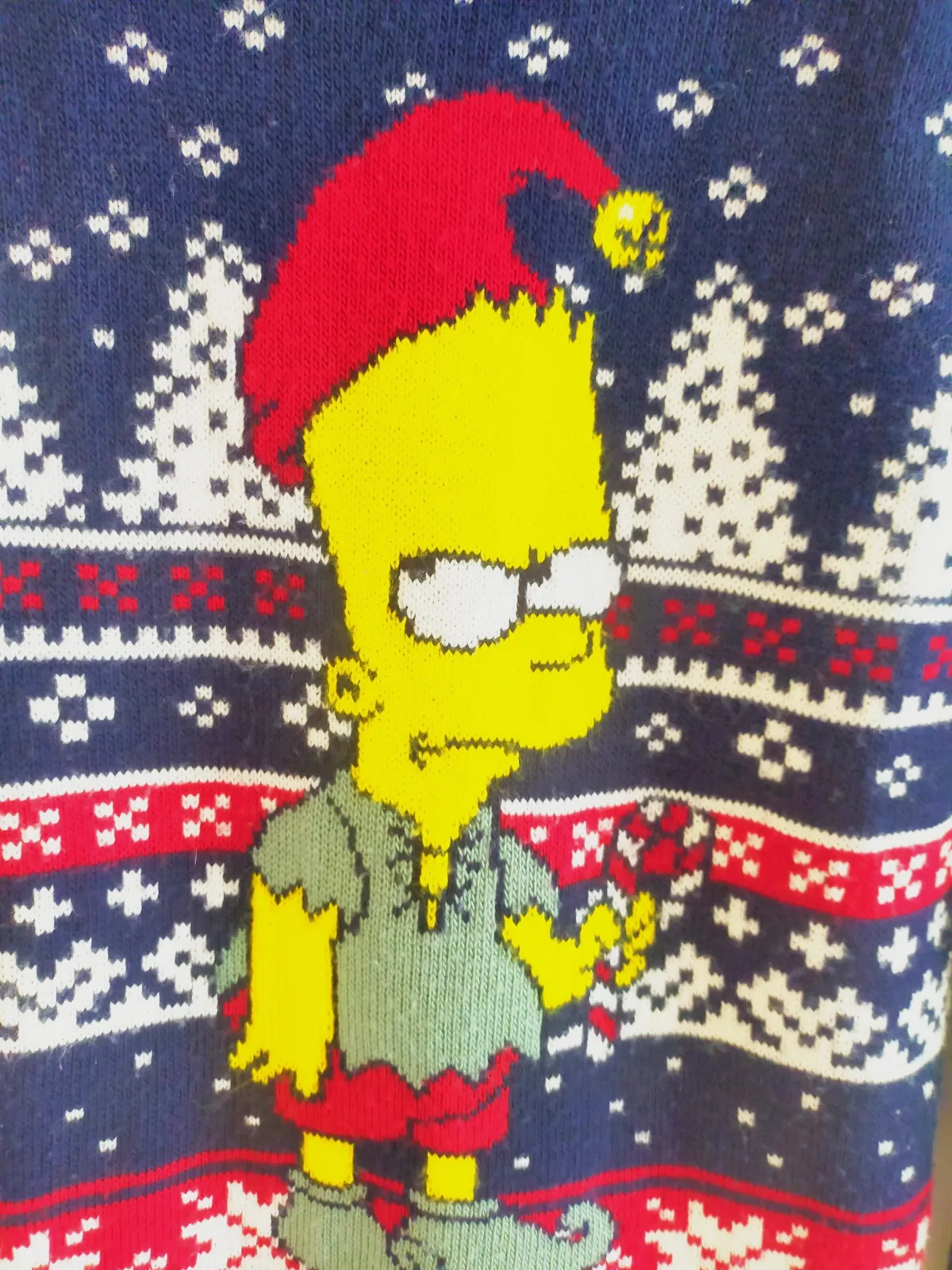 Pull de Noël vintage Simpson Bart taille xs – The Simpsons – taille XS 2