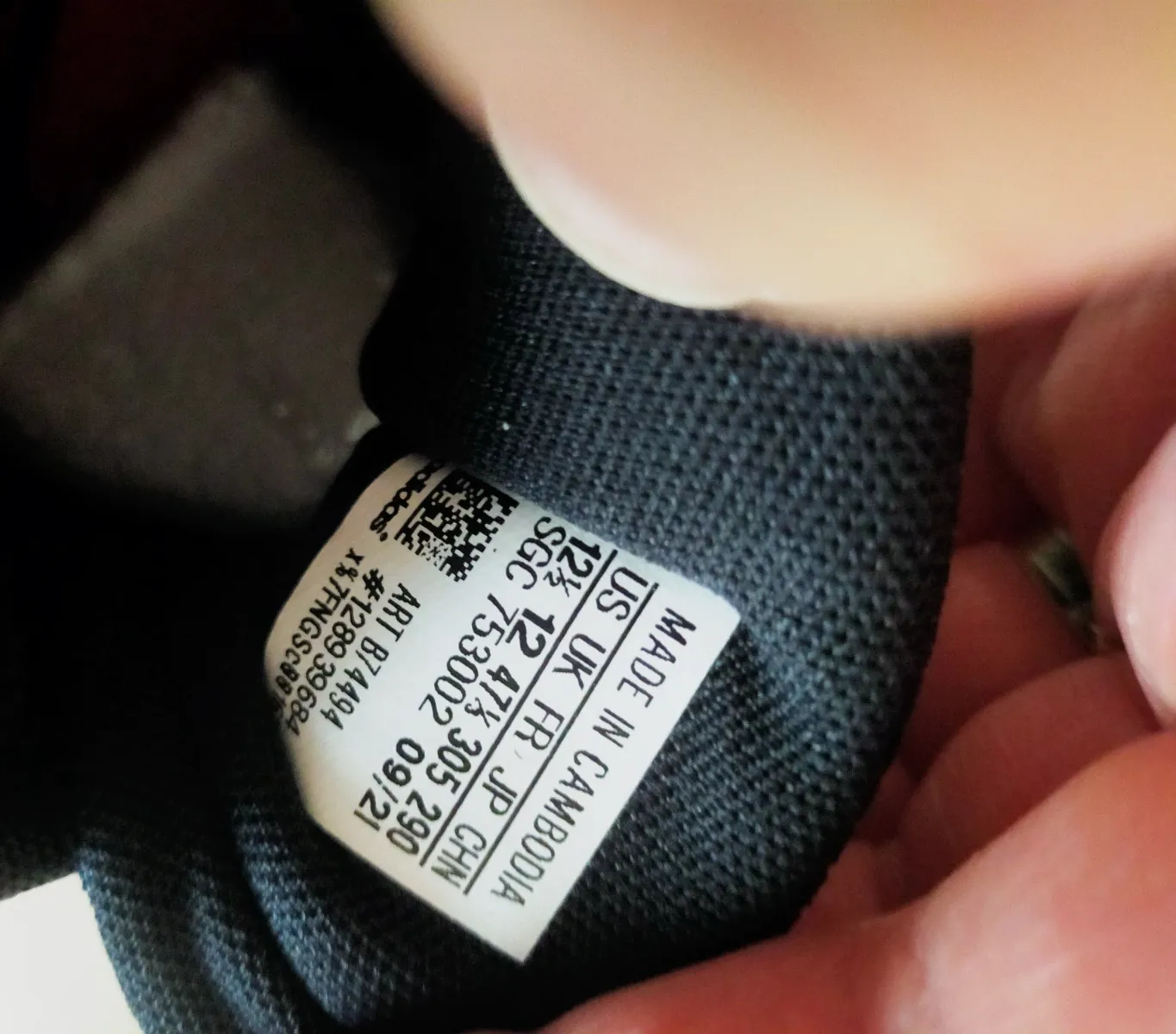 Sneakers Adidas vs pace Très grande taille 47/5 comme neuf – Adidas – taille EU 47 8