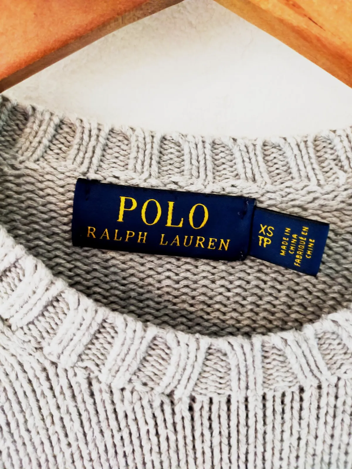 Pull ralp Lauren XS maille torsades varsity – Polo Ralph Lauren – taille XS 3