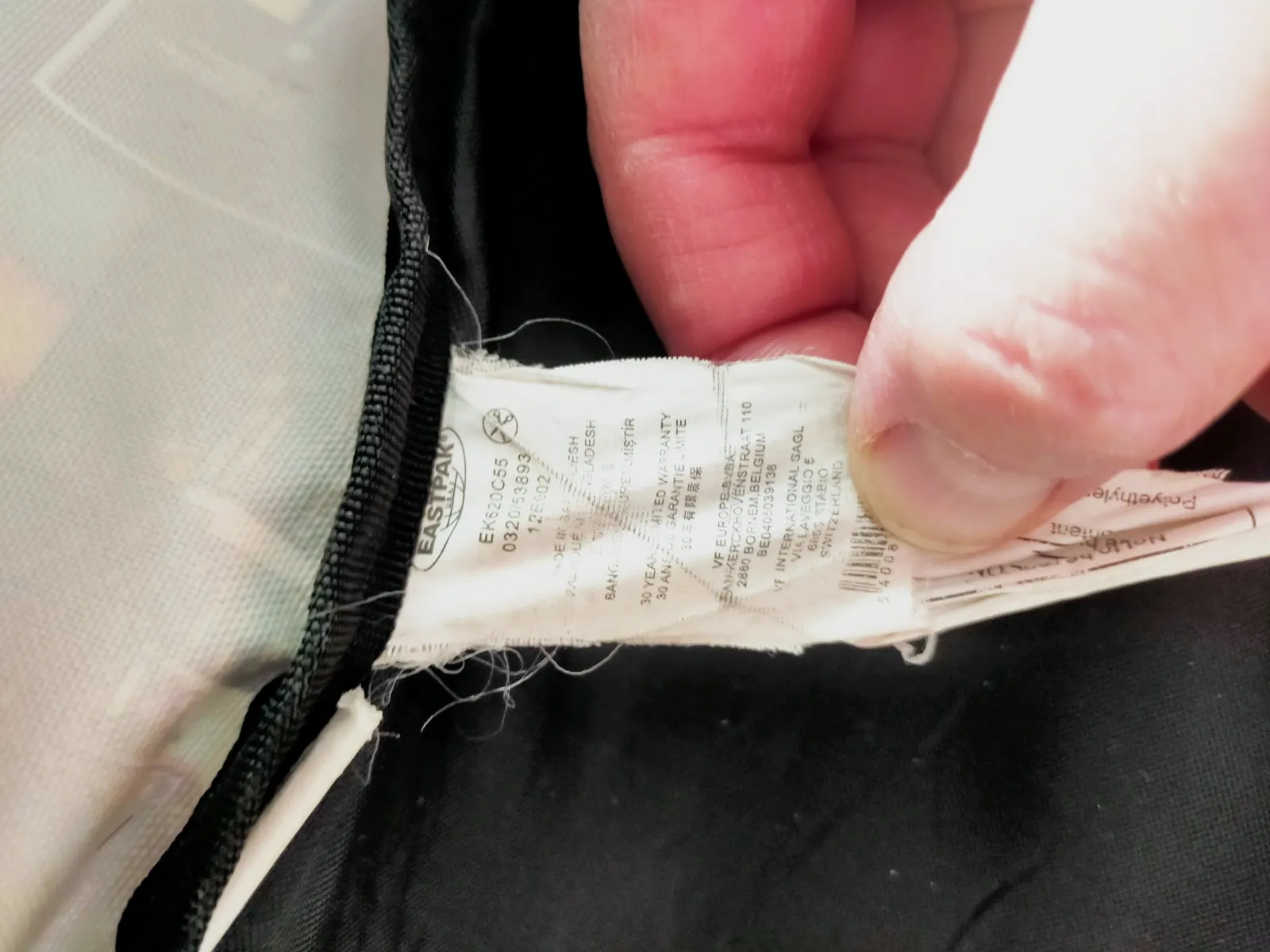 Sac à dos Eastpak padded pak'r imprimé city – Eastpak – taille Taille unique 8