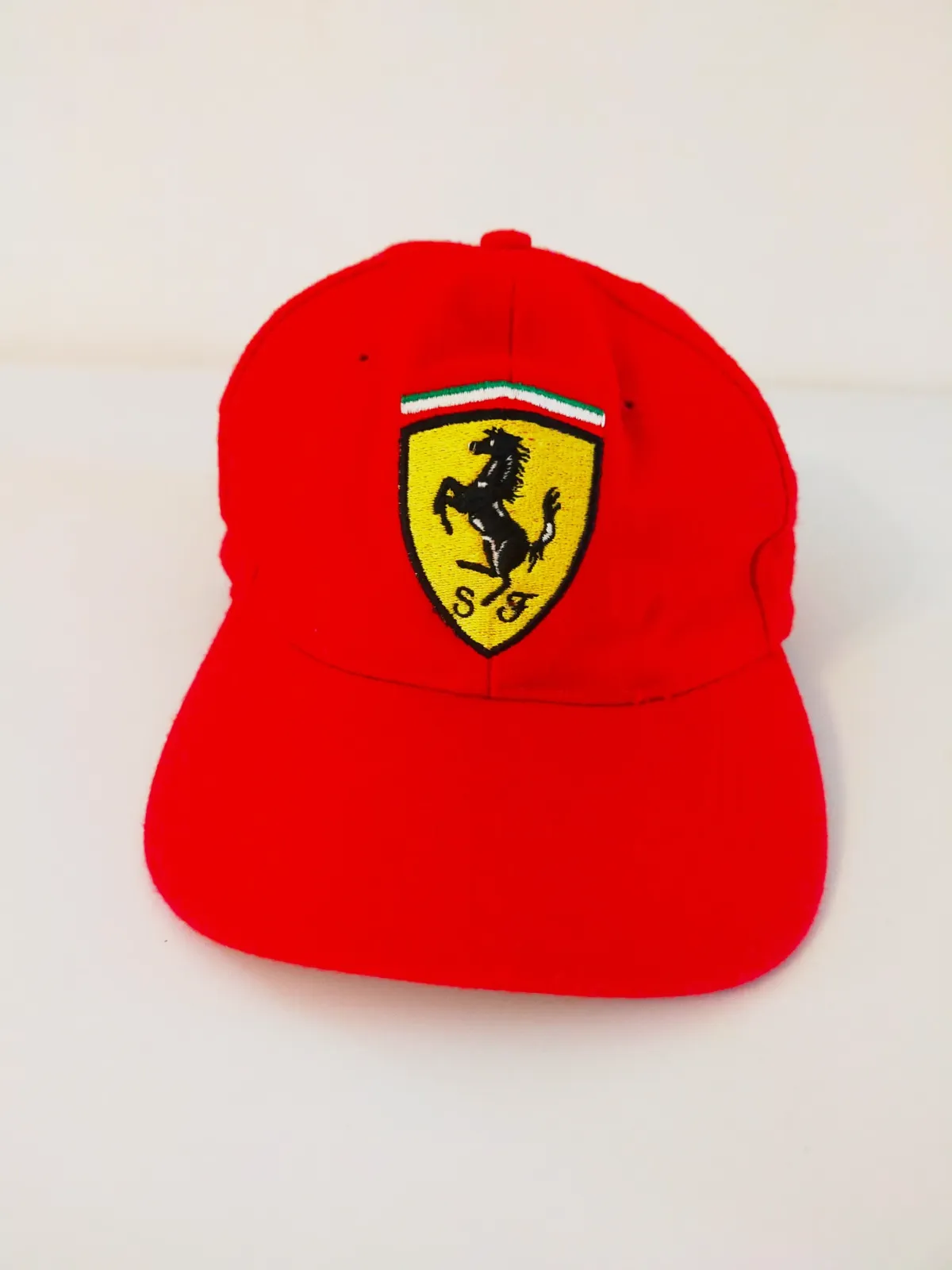 Casquette Officielle Ferrari vintage 90s laine, acrylique logo brodé  – Ferrari – taille Taille unique 2