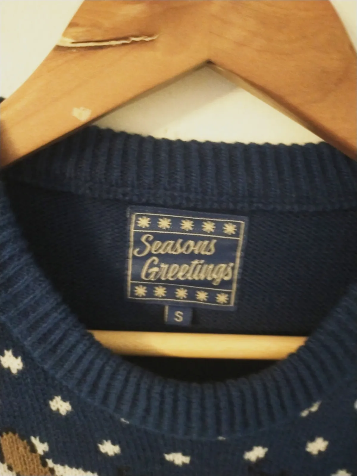 Pull de Noël taille S super motif – Season's Greetings – taille S 5