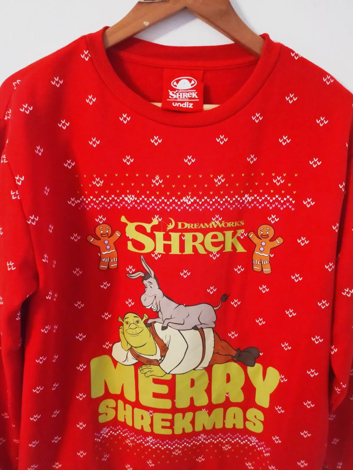 Sweat de Noël Shrek merry shrekmas undiz taille M – Undiz – taille M 2