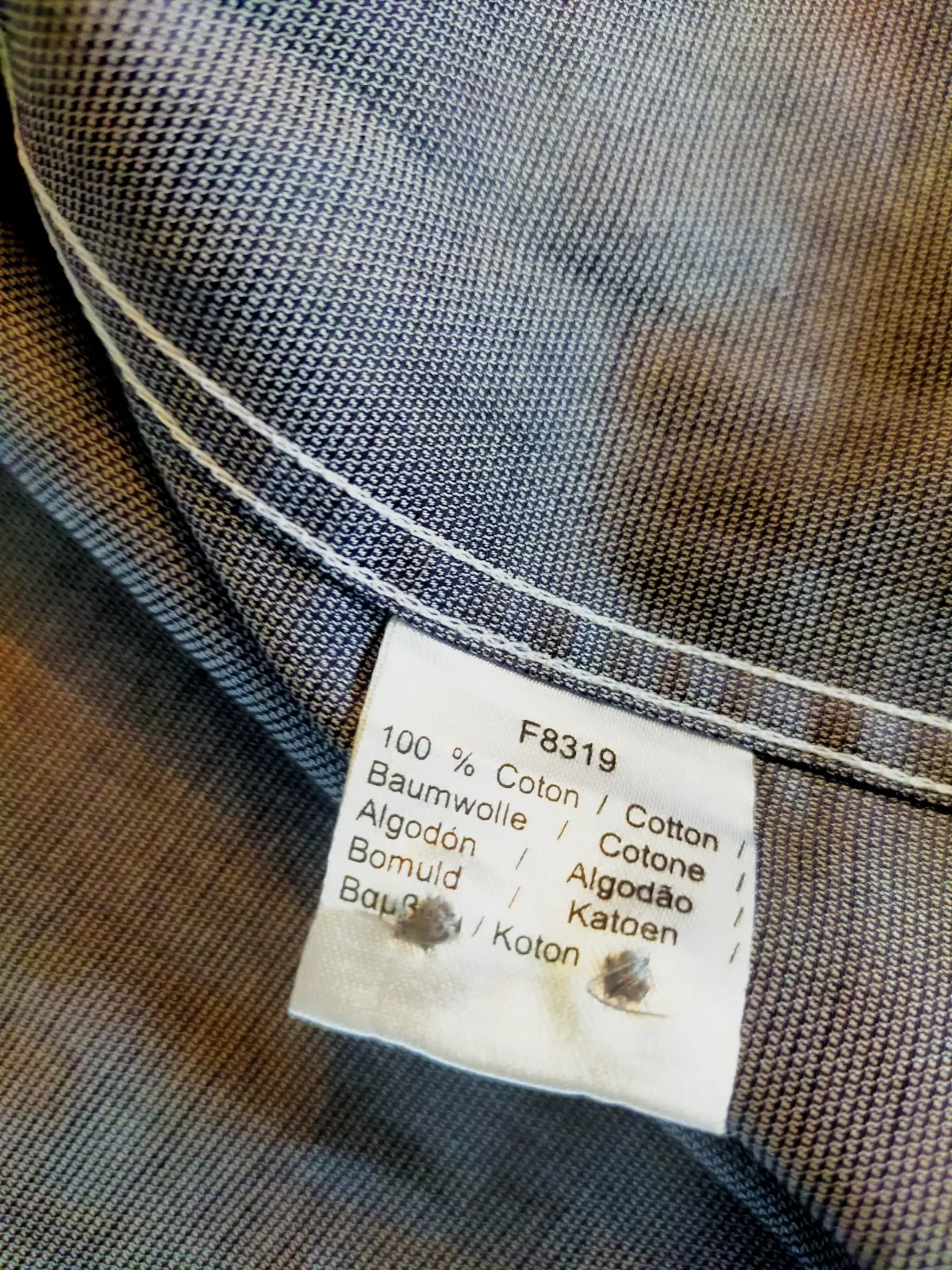 Chemise Lacoste y2k devanley taille 40 logo brode – Lacoste – taille L 7