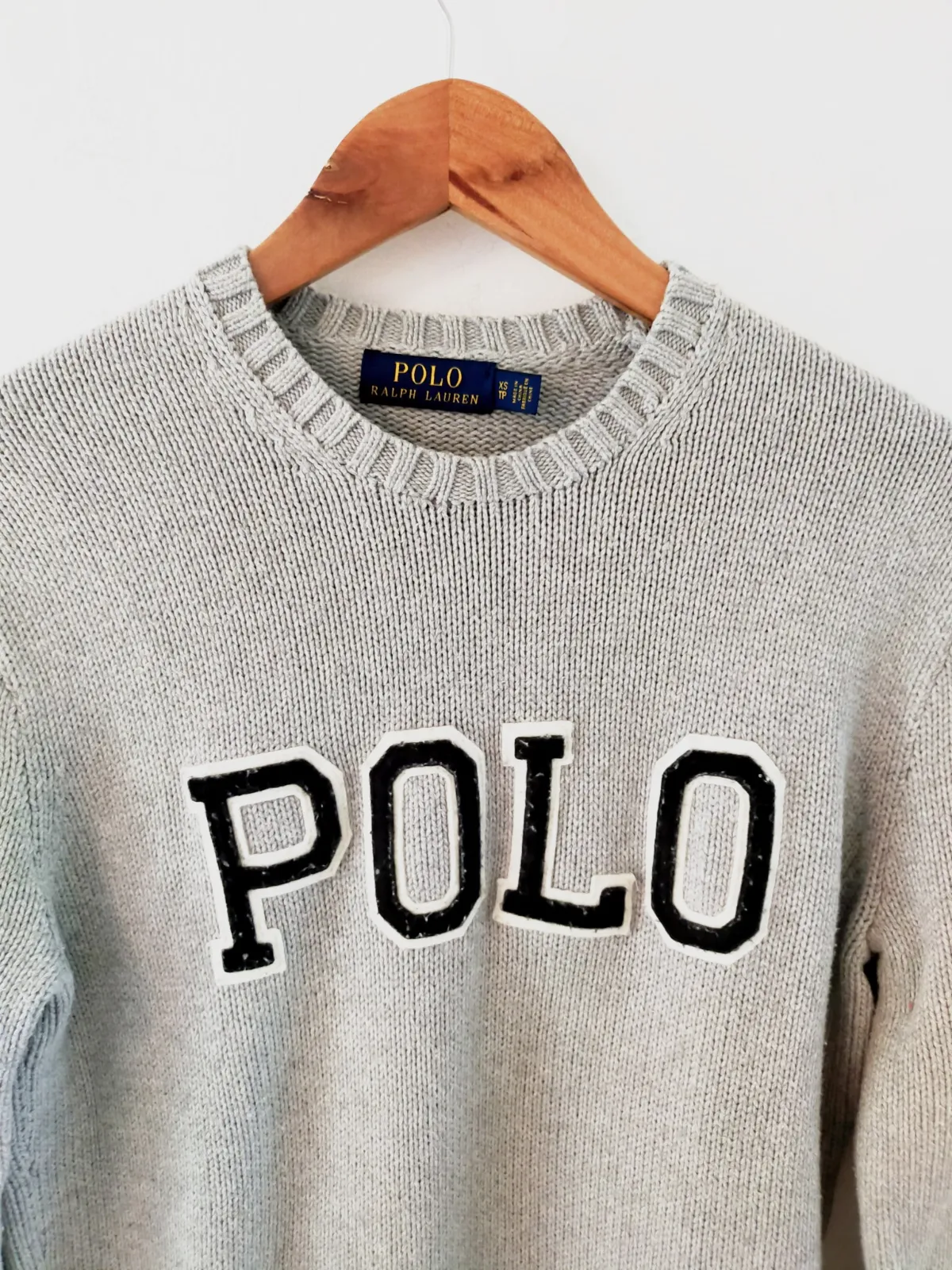 Pull ralp Lauren XS maille torsades varsity – Polo Ralph Lauren – taille XS 4