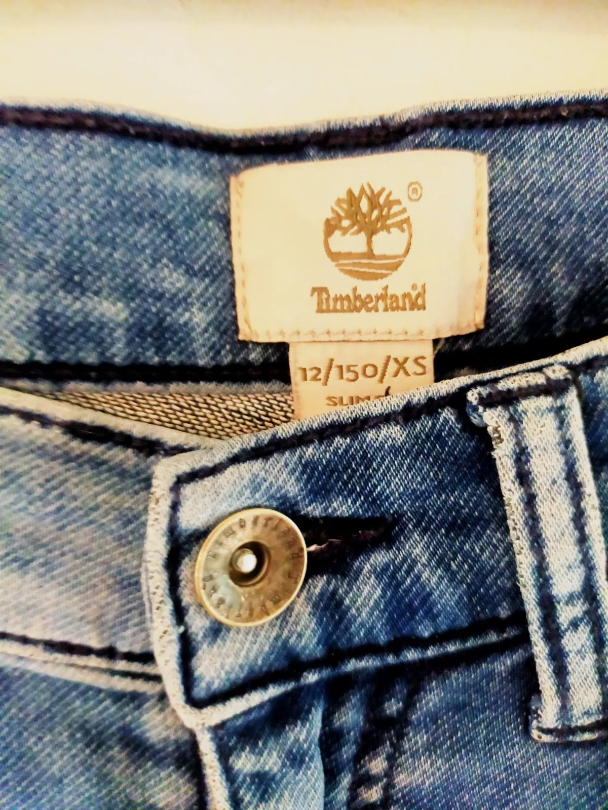 Jean timberland slim fit Coton lyocell soft 12ans – Timberland – taille 12 ans 4
