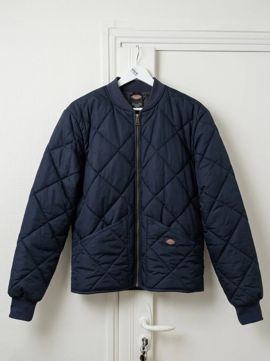 Blouson Dickies matelassé bleu foncé taille M ( authentique)