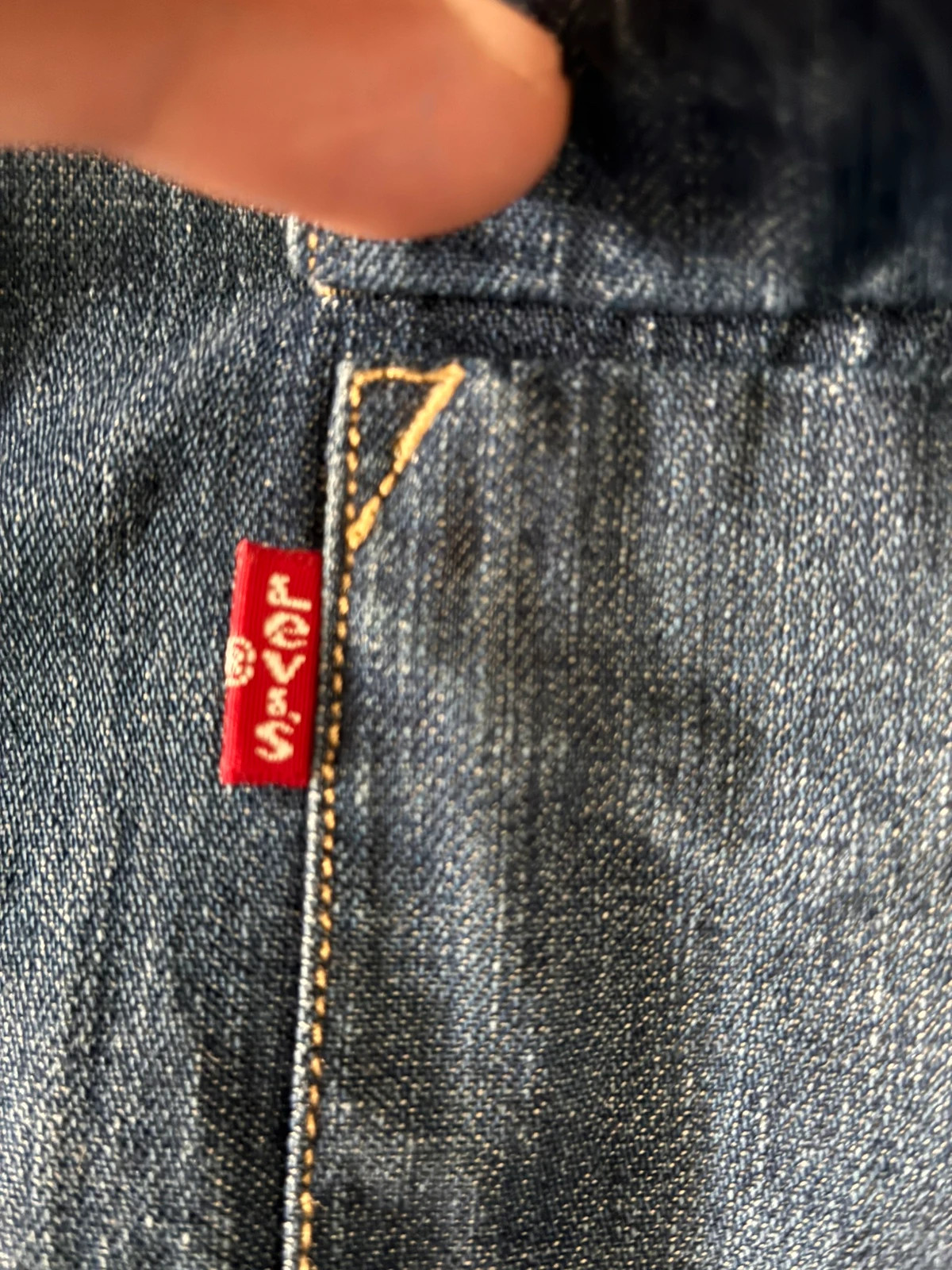 Chemise Levi’s, bleu, taille M. ( authentique ) – Levi's – taille M 4