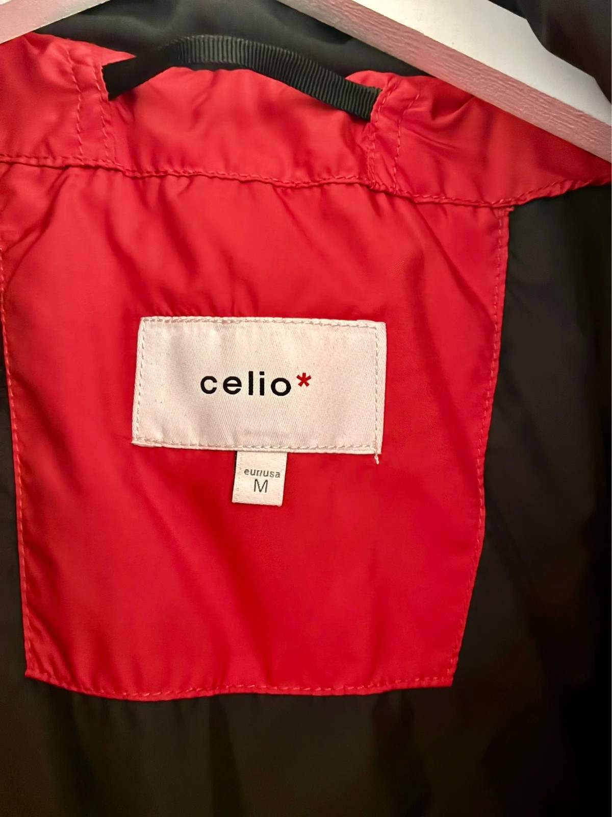 Doudoune Celio rouge et noir ( authentique ) – Celio – taille M 3