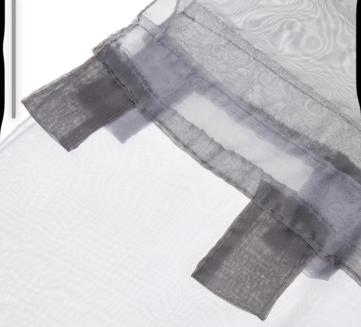 Paire de Voilages à Passants (2 x 60 x 90 cm) – Oeko-tex – taille 150 cm - 199 cm 2