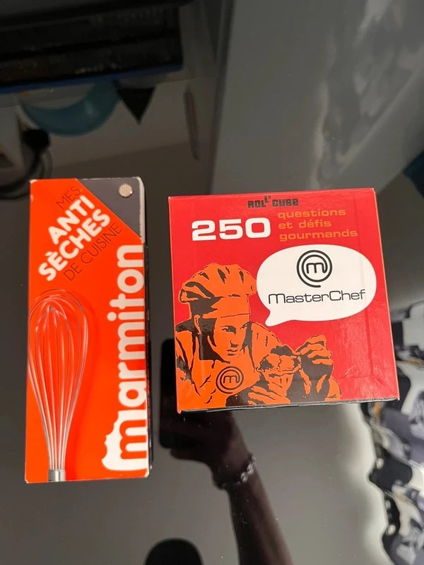 Mes Anti sèches de cuisine Marmiton plus rol’cub 250 questions et defis gourmands Master Chef – MasterChef 4