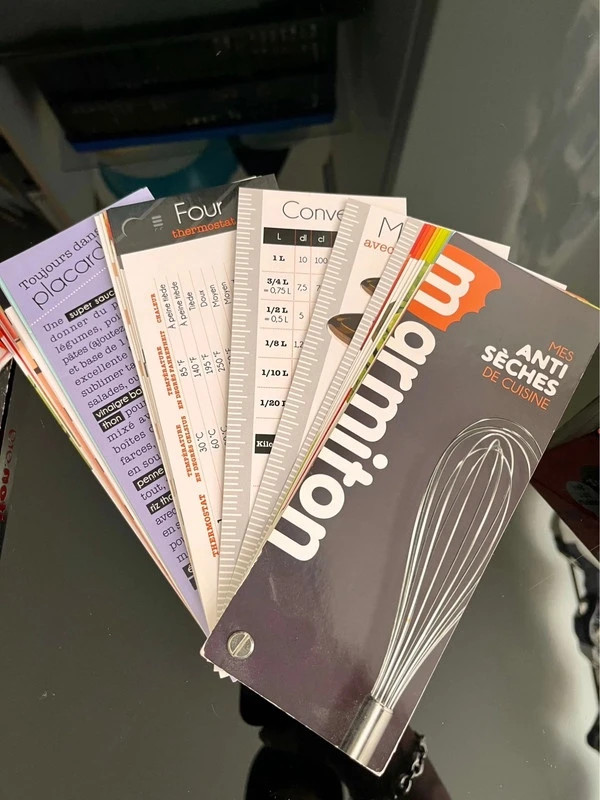 Mes Anti sèches de cuisine Marmiton plus rol’cub 250 questions et defis gourmands Master Chef – MasterChef 5