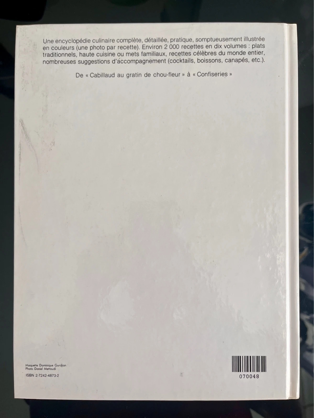 Lot de 6 Livres de recettes françaises et bien plus encore 4