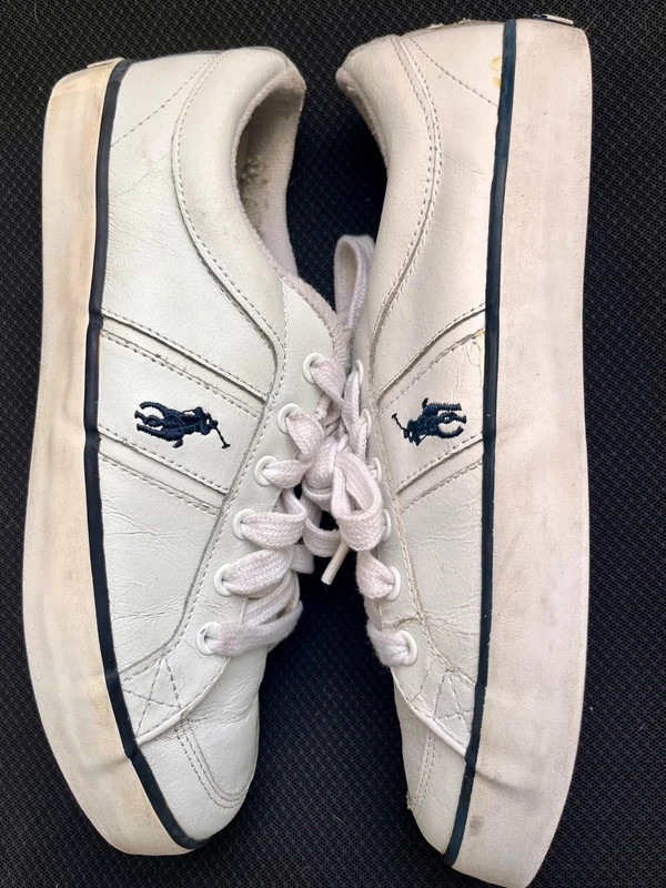 Basket blanche Polo, Ralph Lauren (authentique) – Ralph Lauren – taille 41 2