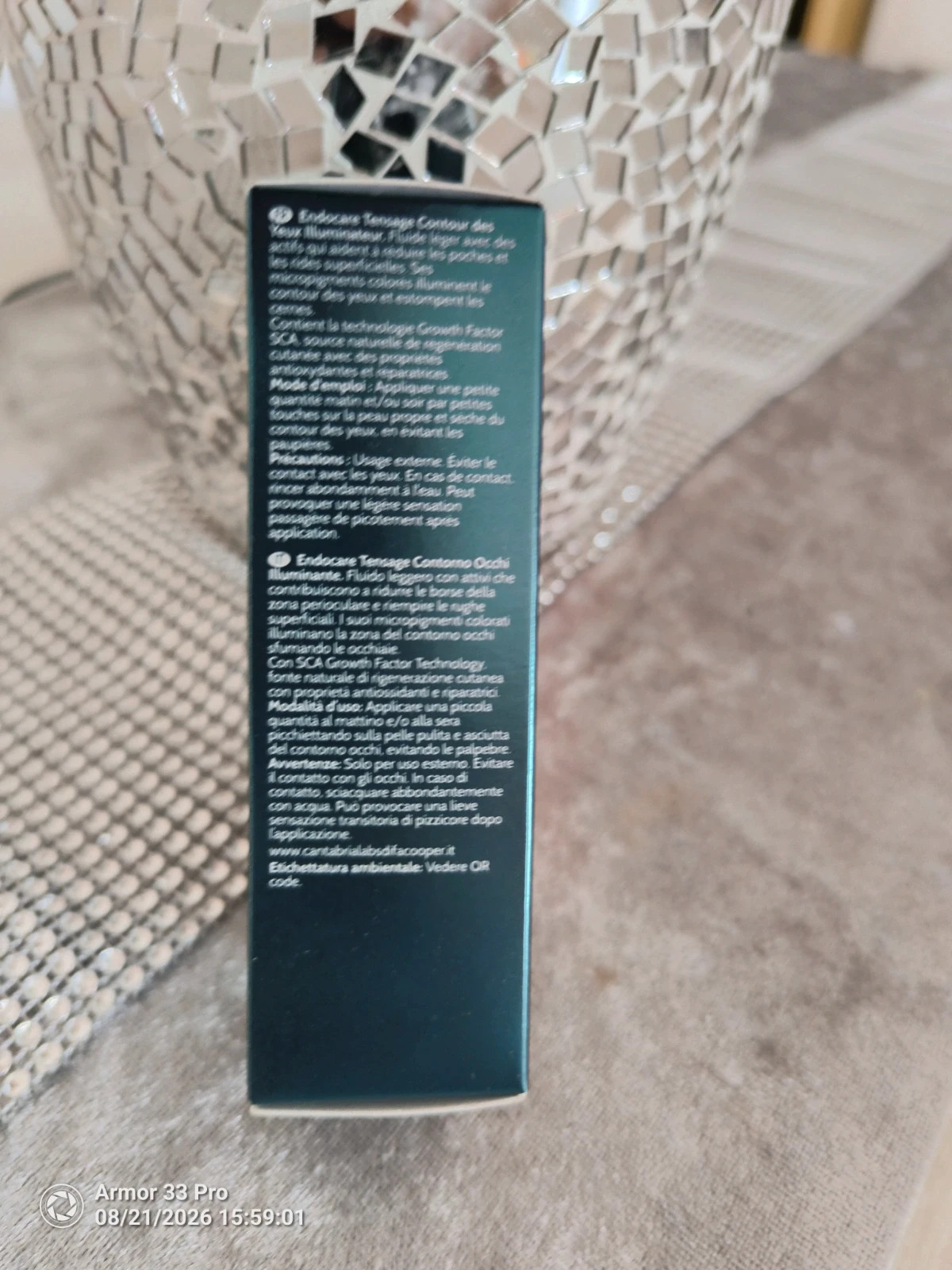 Endocare Tensage Radiance Eye Contour – Dark Circles & Bags 15ml – Endocare 4
