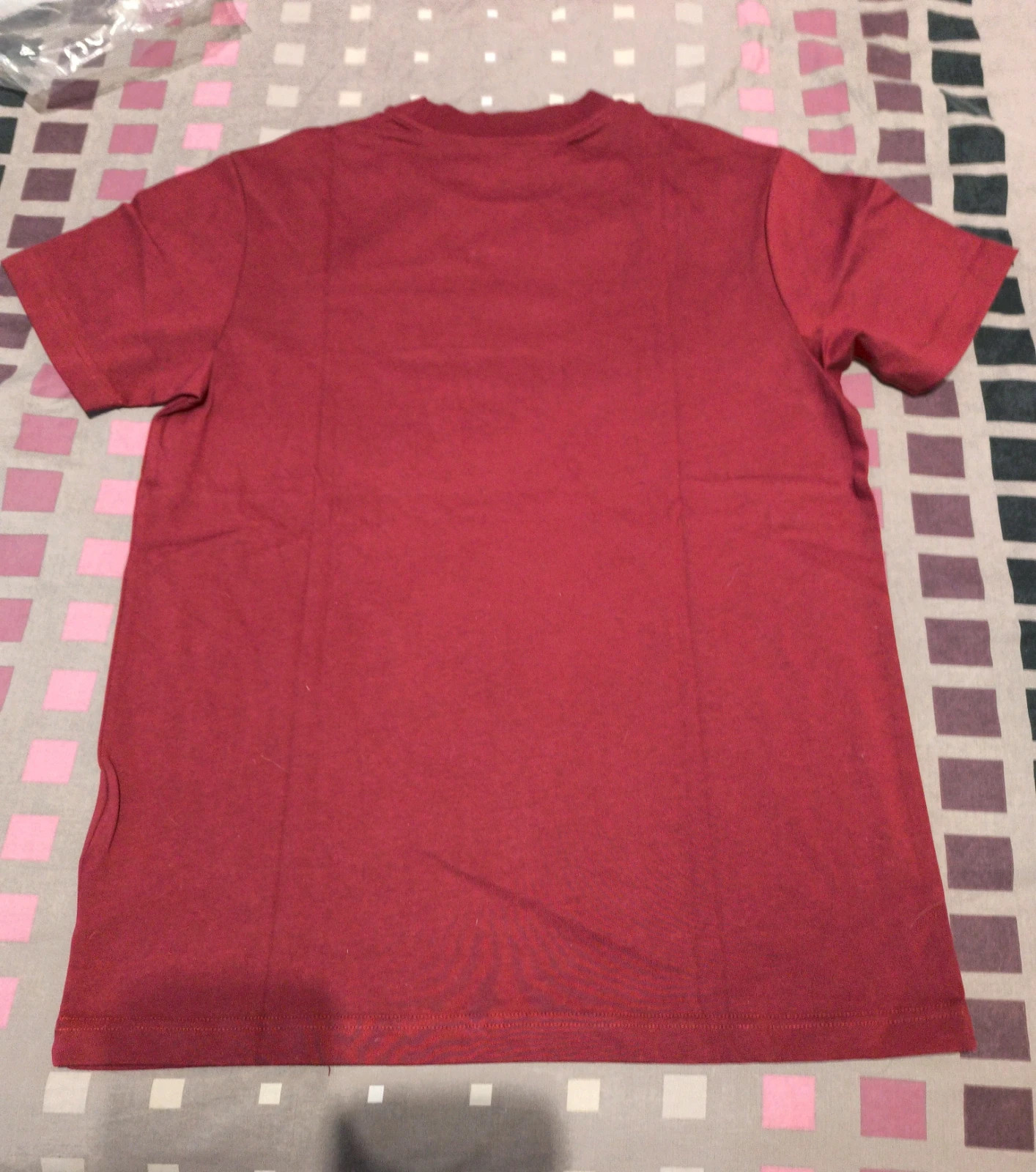 SikSilk Burgundy Graphic T-Shirt – Size S – Siksilk – taille S 3
