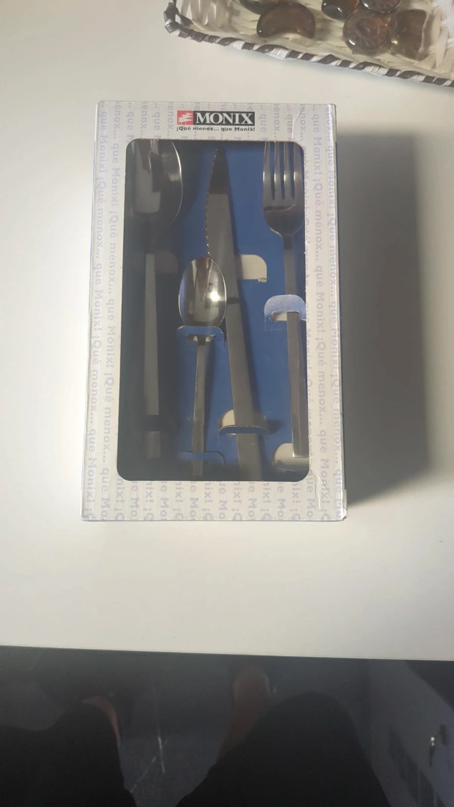 Monix Stainless Steel Cutlery Set – 24 Piece Set – New in Box – Monix 4