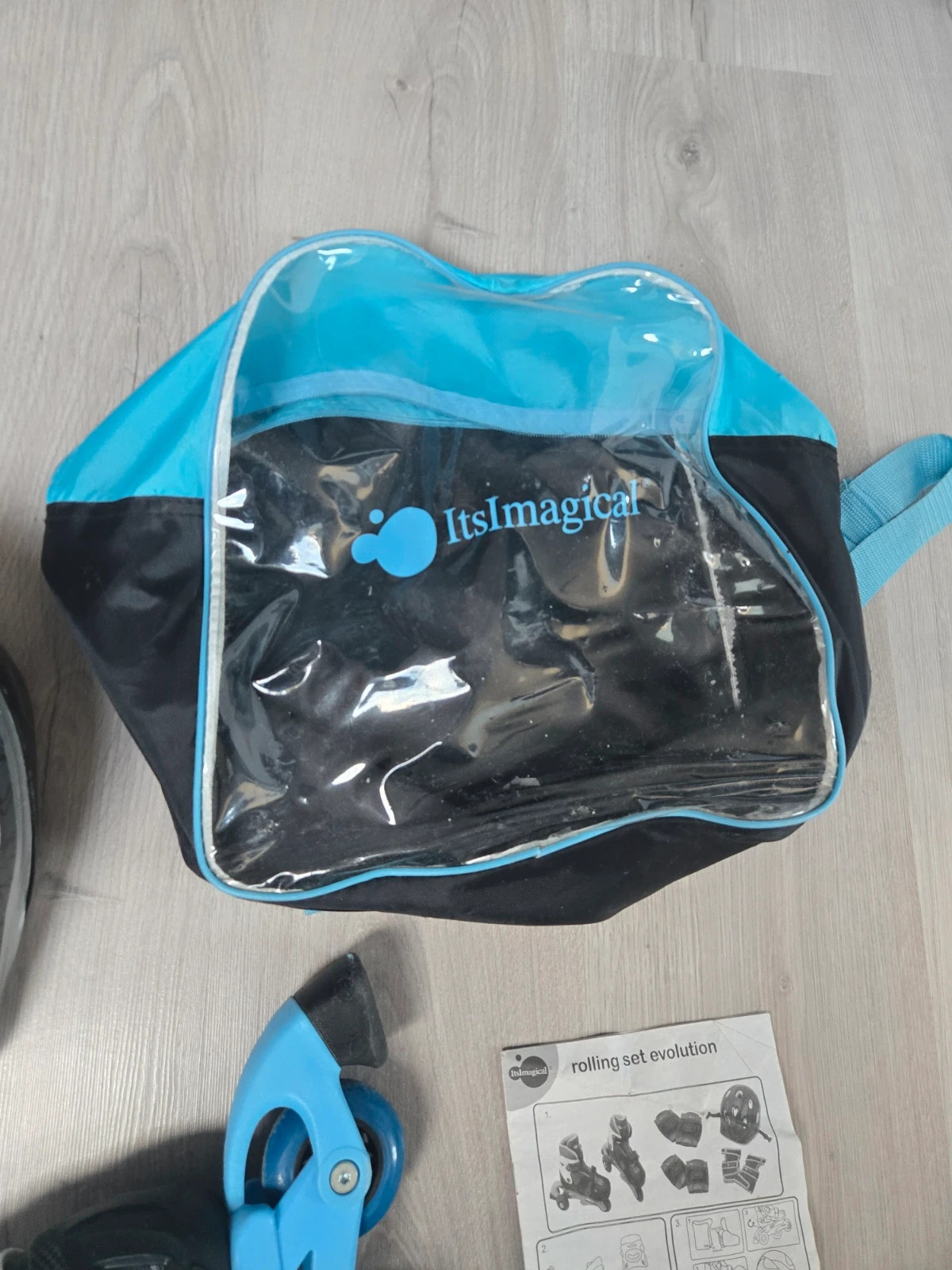 Set complet de roller enfant avec casque, protections et sac – ItsImagical – taille 30 5