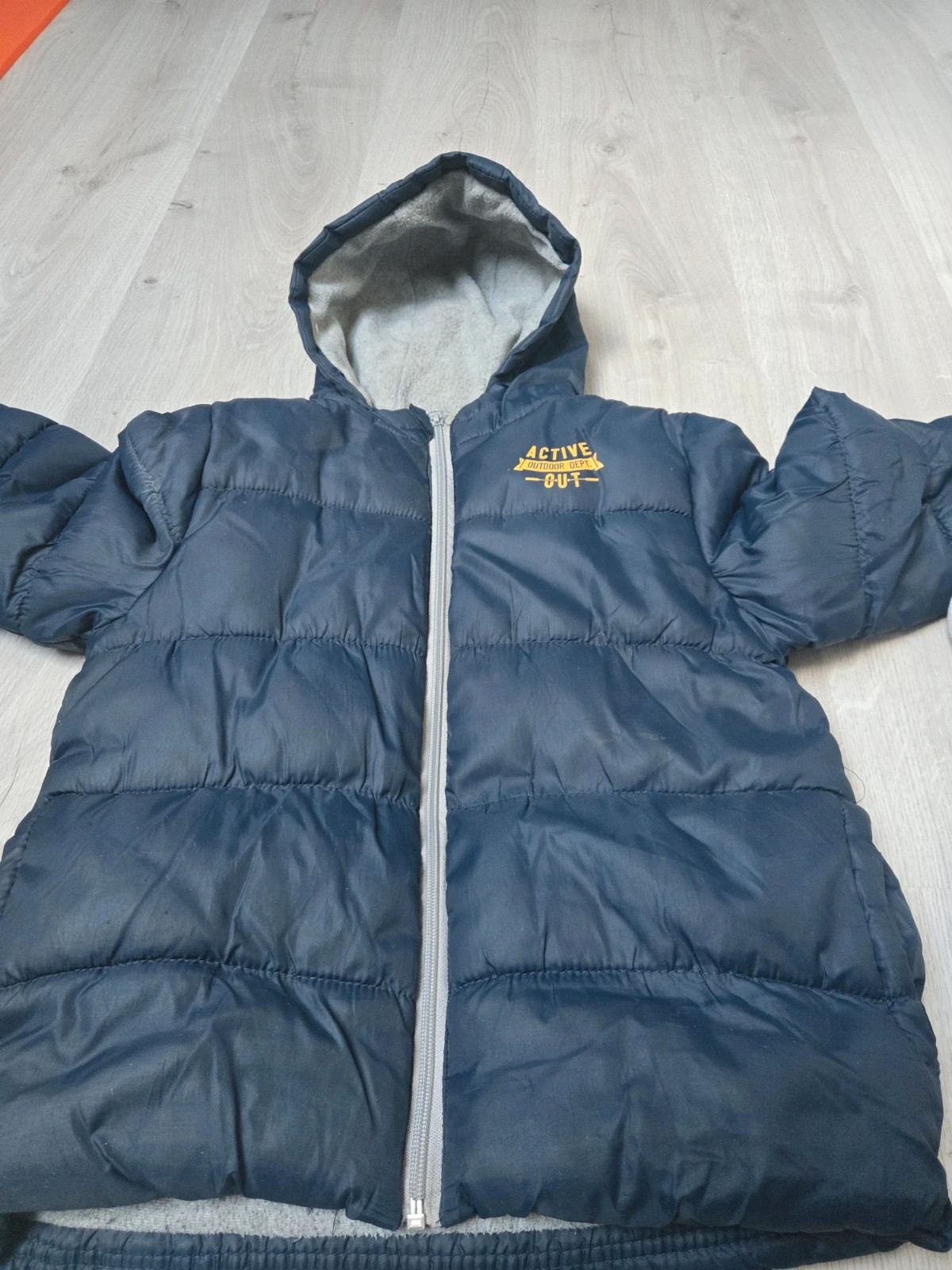 Doudoune à capuche bleu marine Tex 7/8 ans – TEX – taille 8 ans / 128 cm 4
