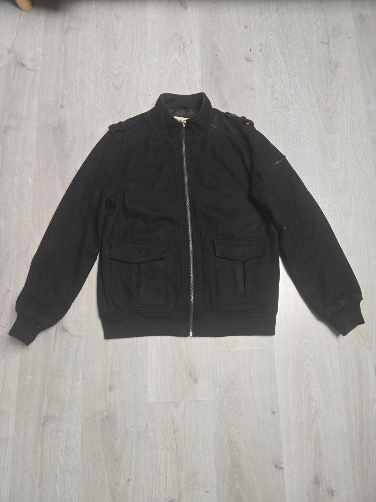 Blouson Homme Noir OWK Brand Taille XL