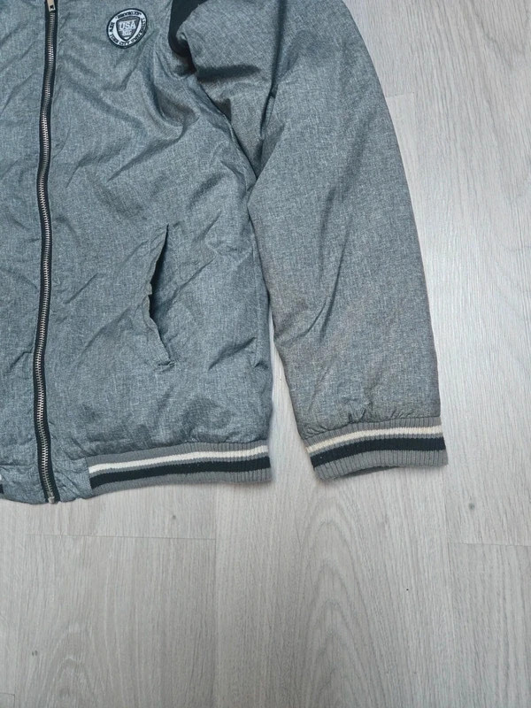 Manteau Veste chaude à capuche Tissaia 14 ans Gris – Tissaia – taille 14 ans / 164 cm 5