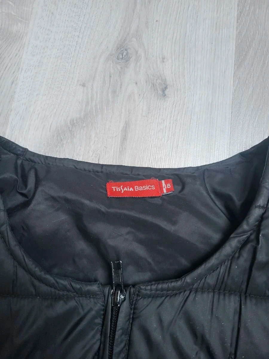 Manteau noir tissaia taille 48 – Tissaia – taille 4XL / 48 / 20 4