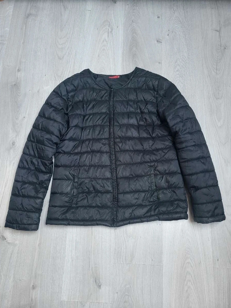 Manteau noir tissaia taille 48