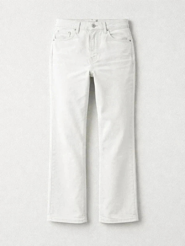 Jean American Vintage Blanc Slim Taille Haute – État Neuf – American Vintage – taille M / 38 / 10 2