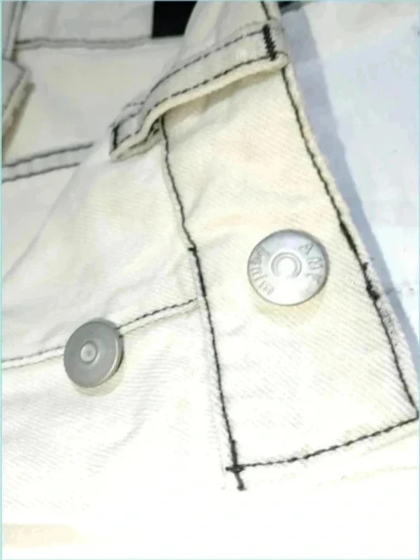 Jean American Vintage Blanc Slim Taille Haute – État Neuf – American Vintage – taille M / 38 / 10 4