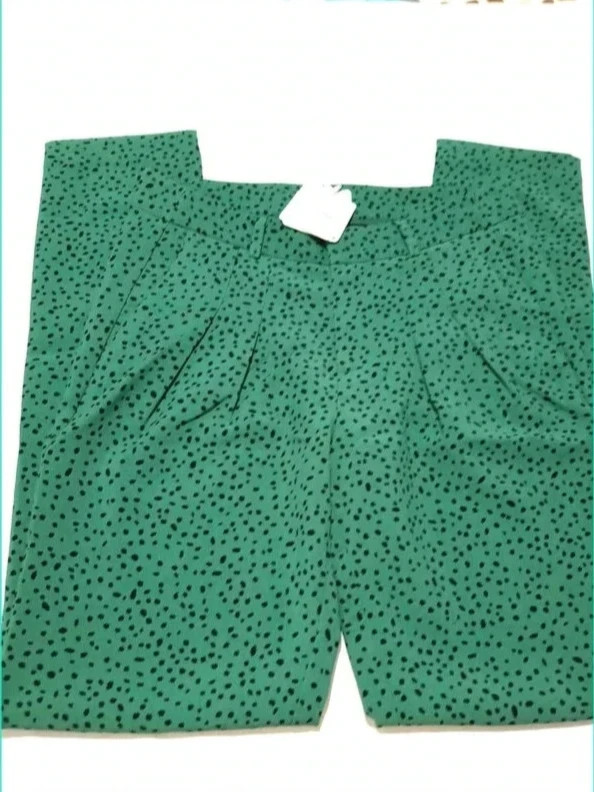 Pantalon American Vintage vert – neuf, jamais porté, prix boutique élevé – American Vintage – taille M / 38 / 10 5