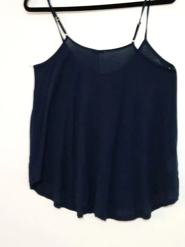 Débardeur American Vintage Bleu Marine Femme Taille L Coton – American Vintage – taille L / 40 / 12 4