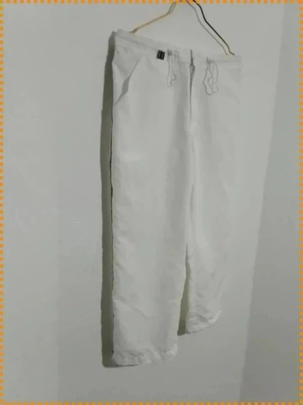 Pantacourt Fila blanc T.M - Pantalon 3/4 sport streetwear - Excellent état – FILA – taille M / 38 / 10 4