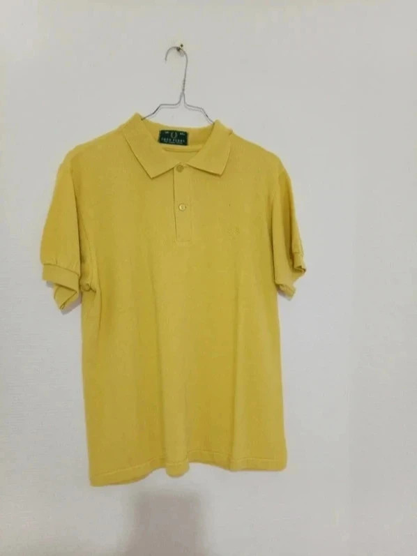 Polo homme jaune tendance – très bon état, coupe flatteuse – Fred Perry – taille L 5