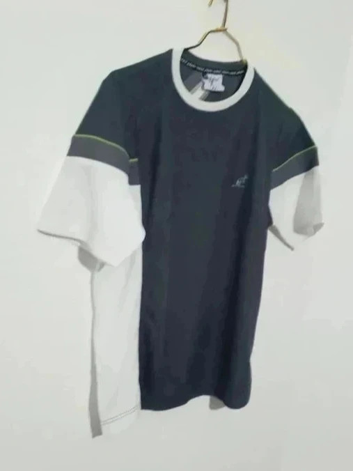 T-shirt Australian Homme Taille 46 Gris Foncé & Blanc • Vintage Tennis Streetwear • Excellent État – Vintage Dressing – taille L 4