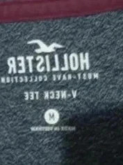 T-shirt Hollister Homme M Tee-shirt Manches Courtes Coton Casual Surf Surfwear Logo – Bon État – Hollister – taille L 5