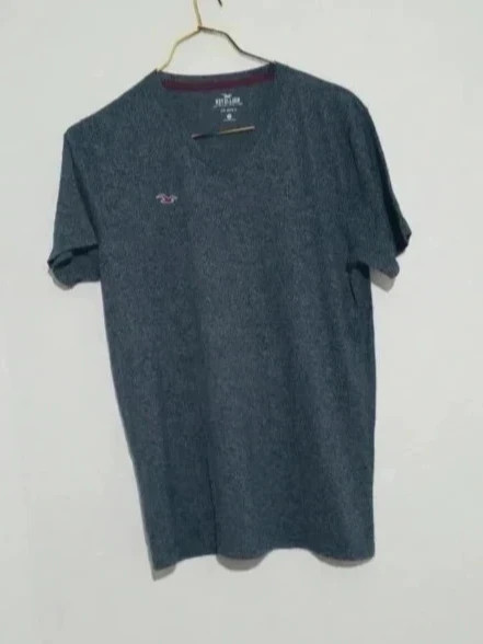 T-shirt Hollister Homme M Tee-shirt Manches Courtes Coton Casual Surf Surfwear Logo – Bon État – Hollister – taille L 4