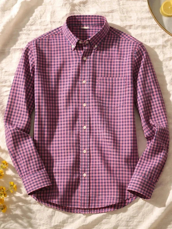 : Chemise Abercrombie & Fitch homme M – carreaux rouge bleu