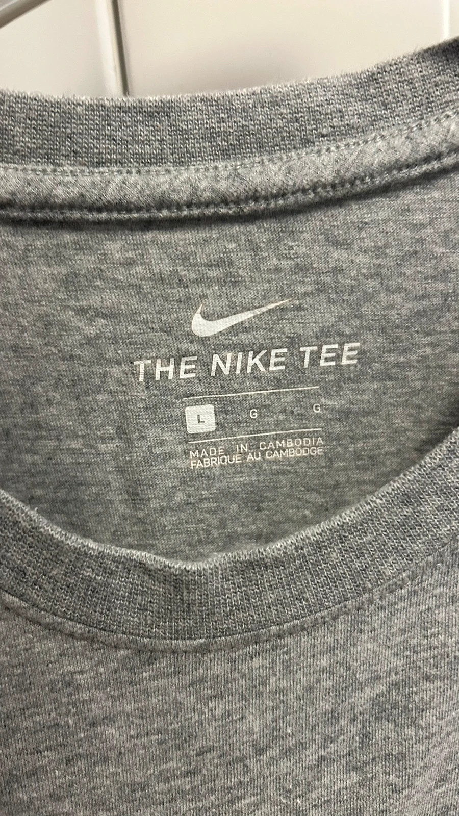 Camiseta Nike gris – Nike – taille L 3