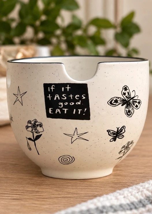 Uo Home Celestial Ceramic Bowl