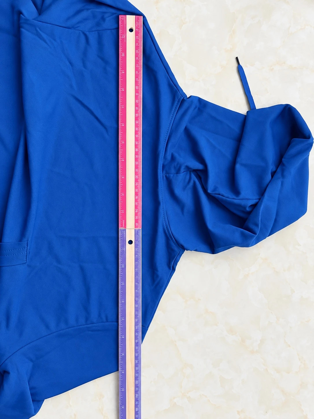 Royal Blue Pullover Hoodie – taille One size 3