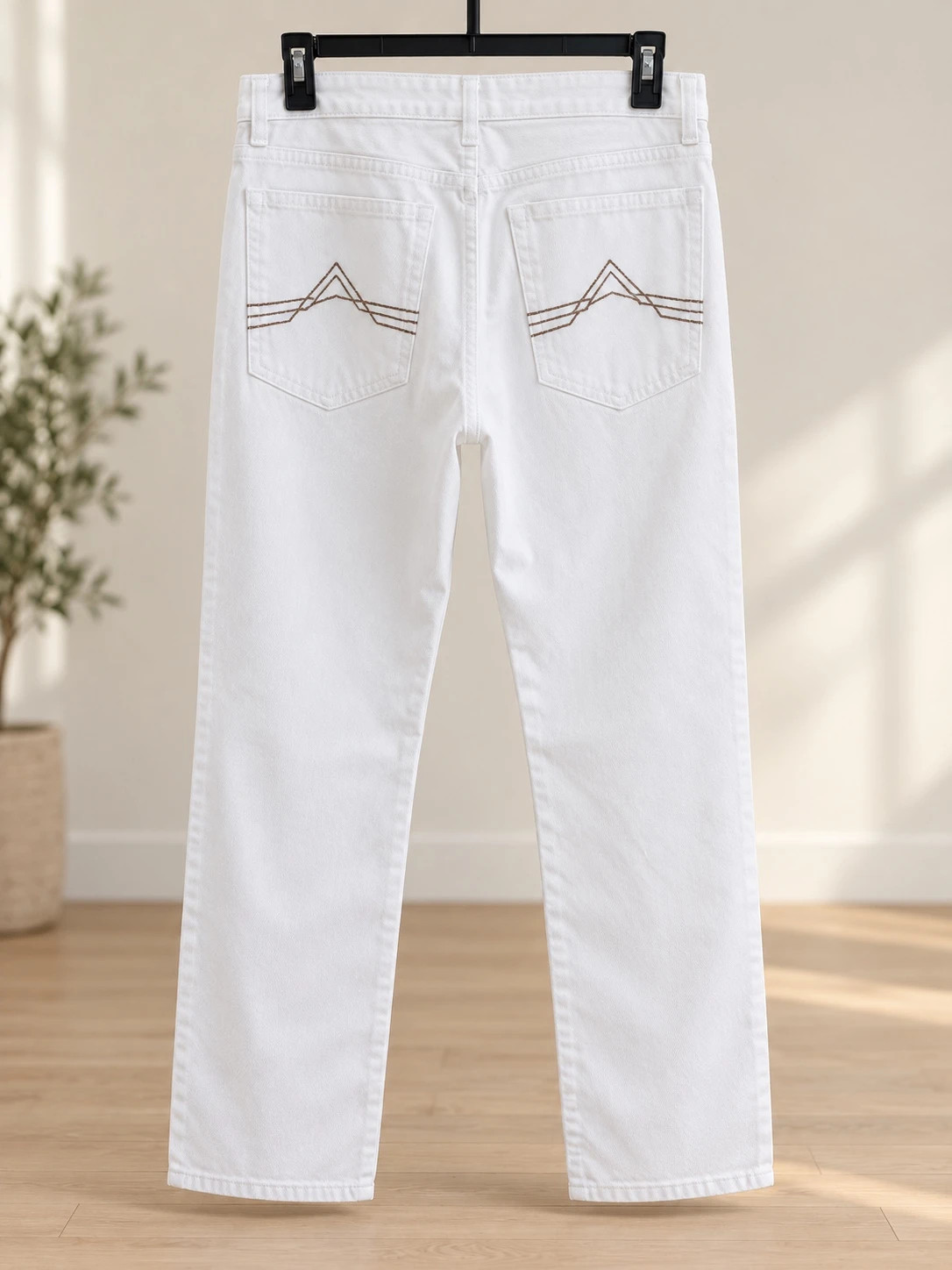 Men’s White Indigo Wisdom Denim Jeans – Size 36×32 – Indigo – taille Other 2