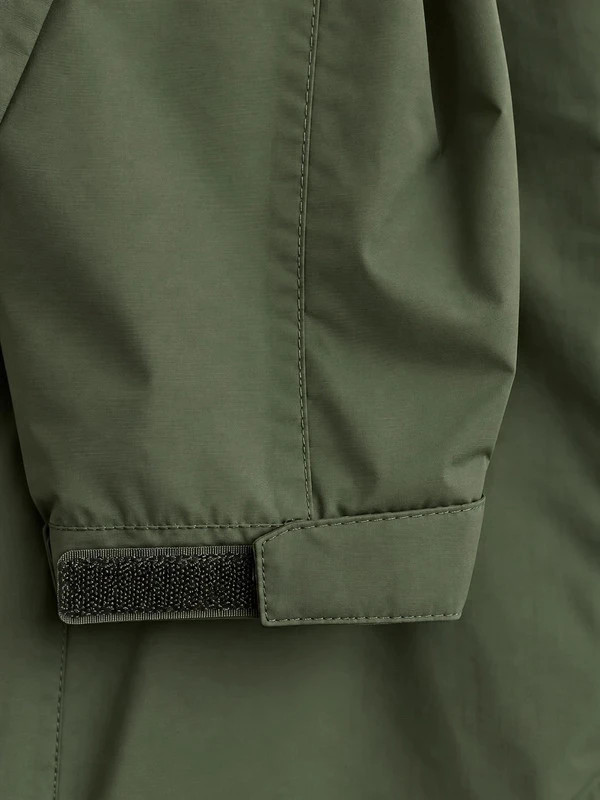 Unisex Waterproof Jacket – S, M, L Available – Gray & Olive Green – OUTDOOR – taille S / US 4-6 4