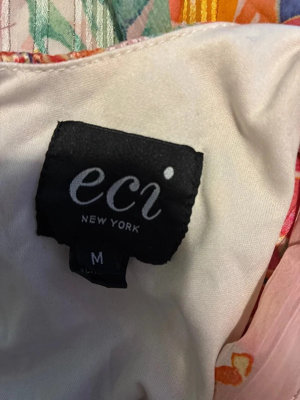 Vestido floreado M – Eci New York – taille M / US 8-10 2